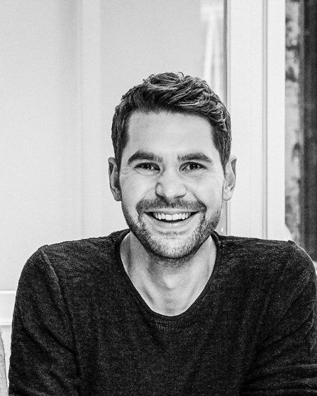 Schwarz-Weiß-Foto von Rafael Parente, Simon Amberger und Korbinian Dufter