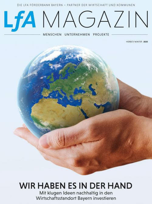 LfA Magazin 02/2020 Cover des LfA-Magazin Herbst/Winter 2020